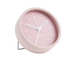 Karlsson Tinge Pink Alarm Clock