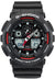 Casio G Shock Watch Black & Red GA-100-1A4
