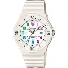 Casio Analogue White Watch