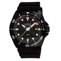 Olympic Aquanaut Black Case Divers Watch 200m