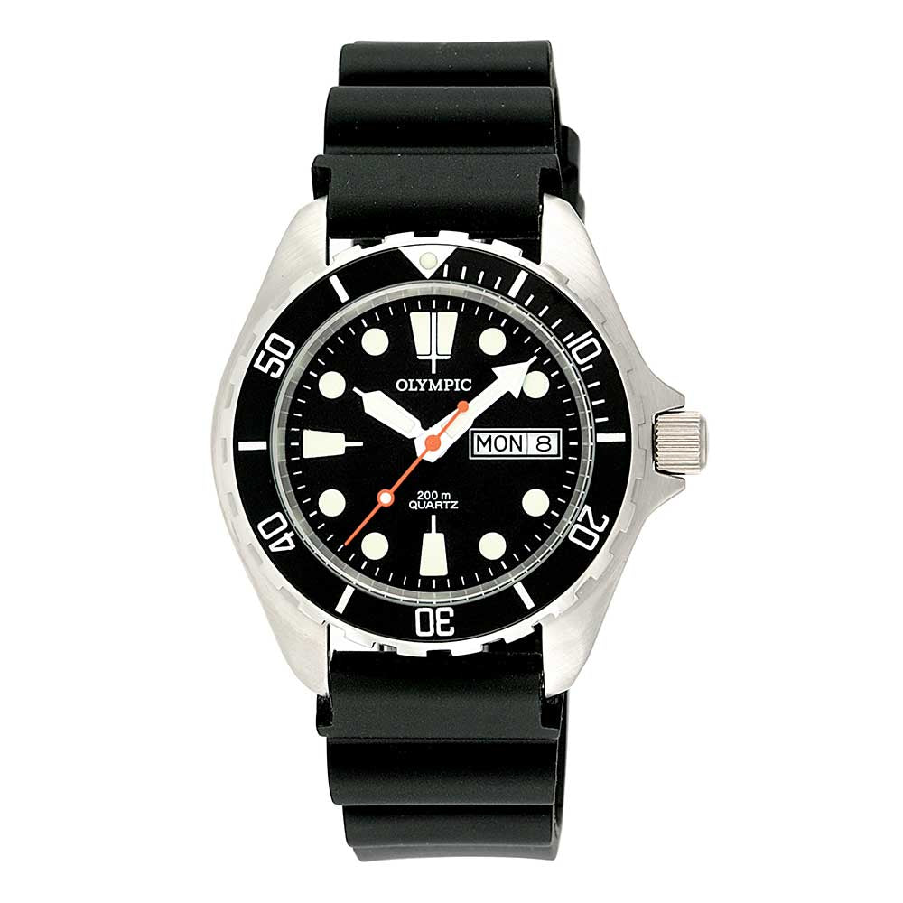 Olympic Classic 200m Dive Watch - Black