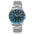 Olympic Gents 100m Sport Watch - Steel with Blue