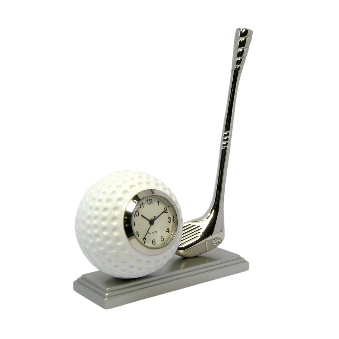 Collectable Clock - Golf ball & Club