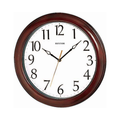 Rhythm Wall Clock 31cm - Wooden Case