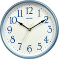 Rhythm Wall Clock 25.5cm - Blue