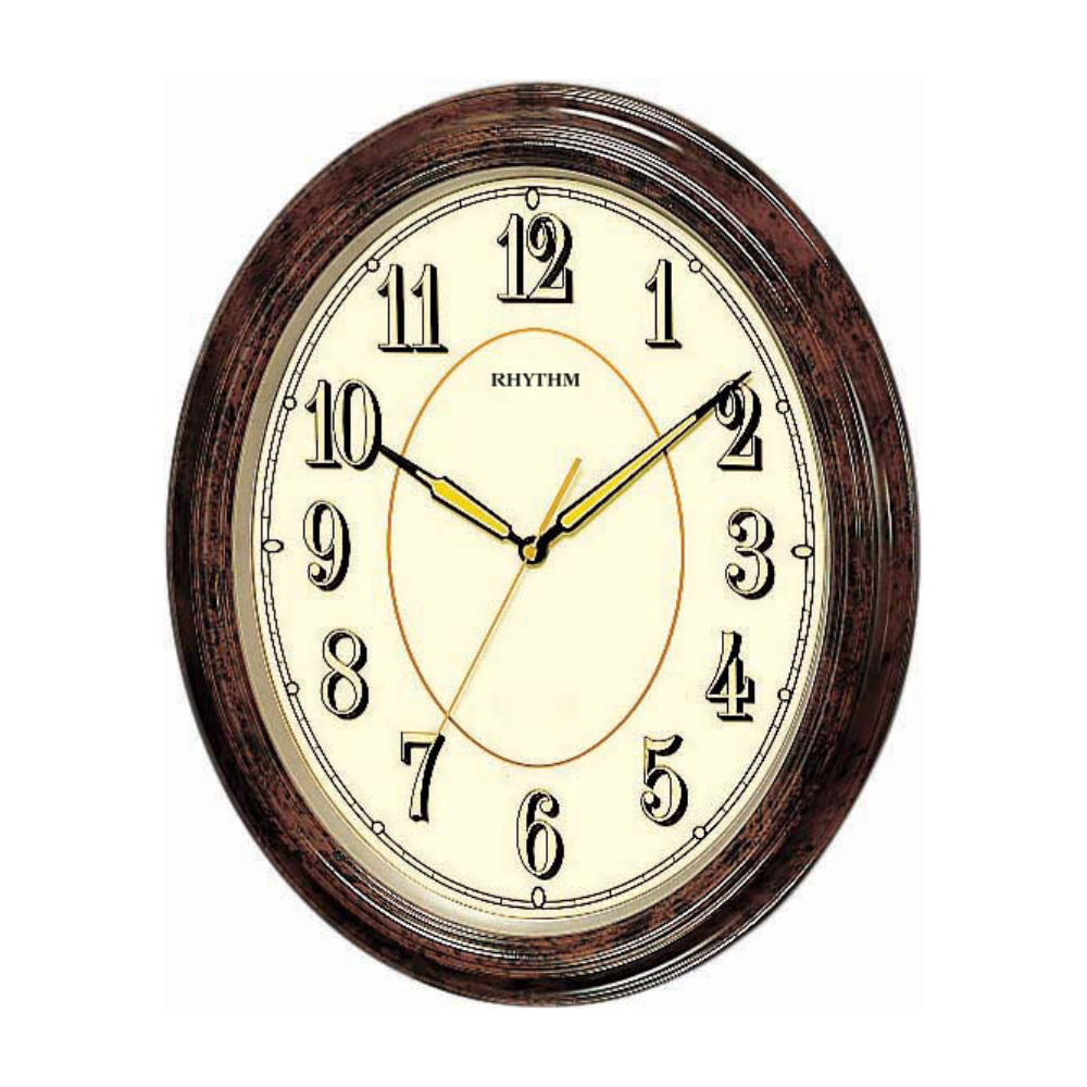 Rhythm Wall Clock 39cm - Super Luminous Dial