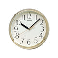 Rhythm Wall/Table Clock 18cm - Gold