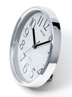 Rhythm Wall/Table Clock 18cm - Silver