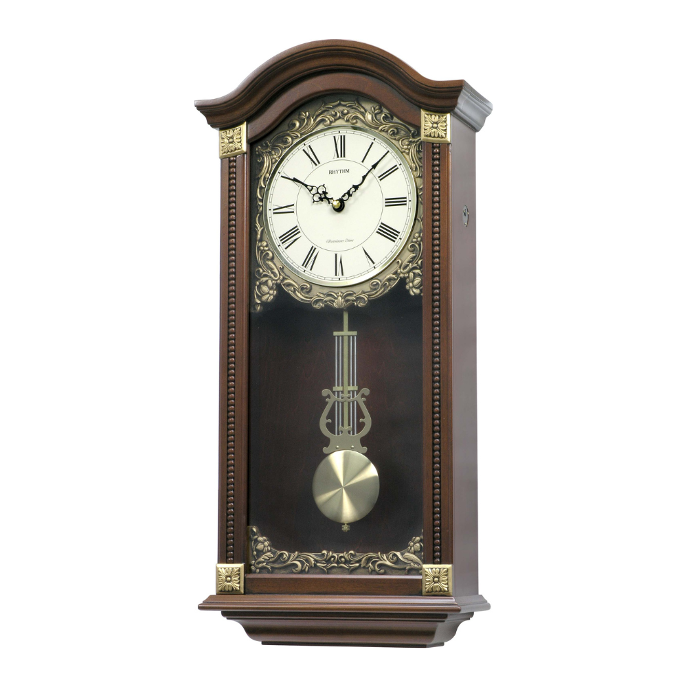 Rhythm Pendulum Wall Clock 28.50x59cm – Westminster Chime