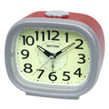 Rhythm Alarm Clock – Glow Dial Red