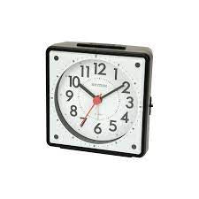 Rhythm Black Alarm Clock CRE310NR02
