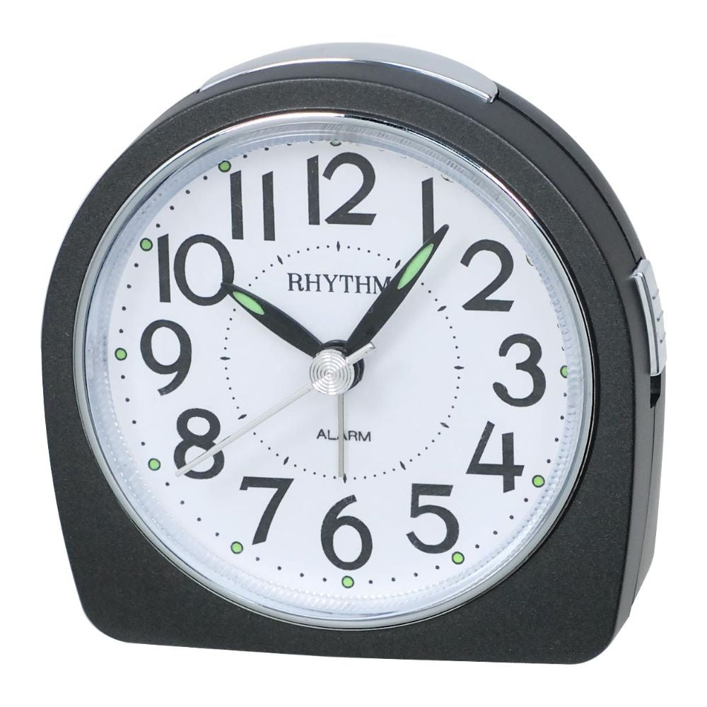 Rhythm Alarm Clock – Silky Movement Black