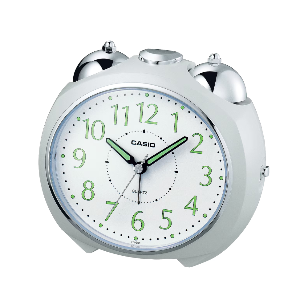 Casio Alarm Clock TQ-369-7D - White