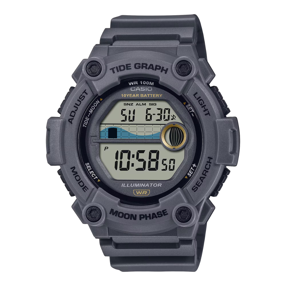 Casio Digital Watch WS-1300H-8A - Grey