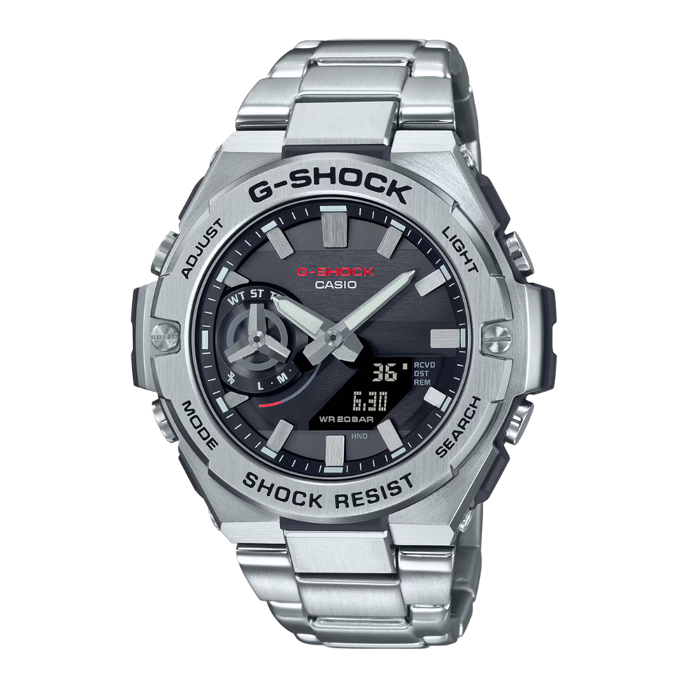 Casio G-Shock Watch GST-B500D-1A - Stainless Steel
