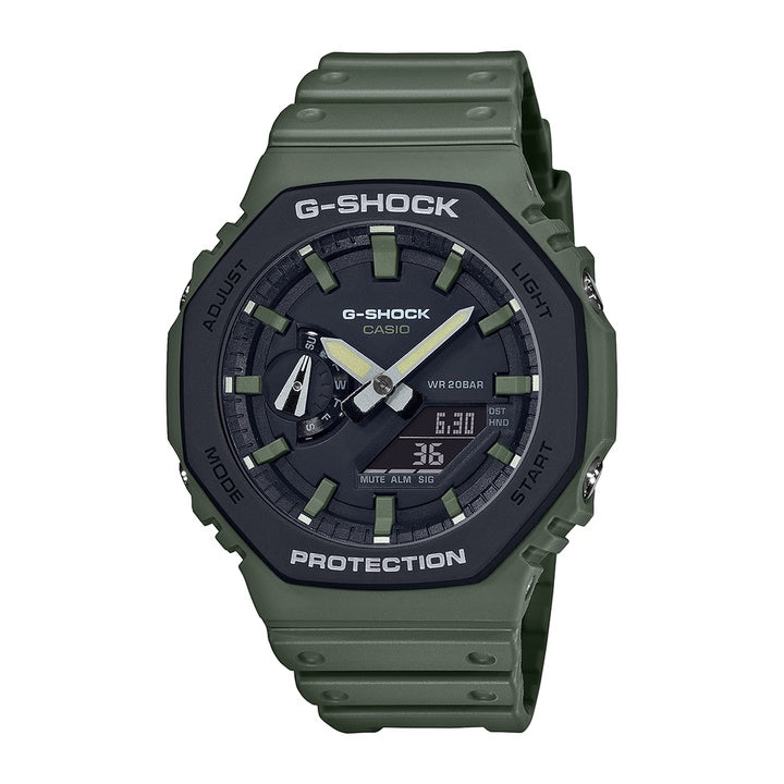 G Shock Watch Green GA-2110SU-3A