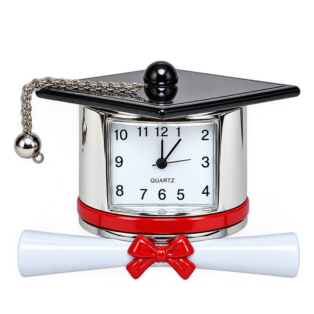 Graduation Hat Clock