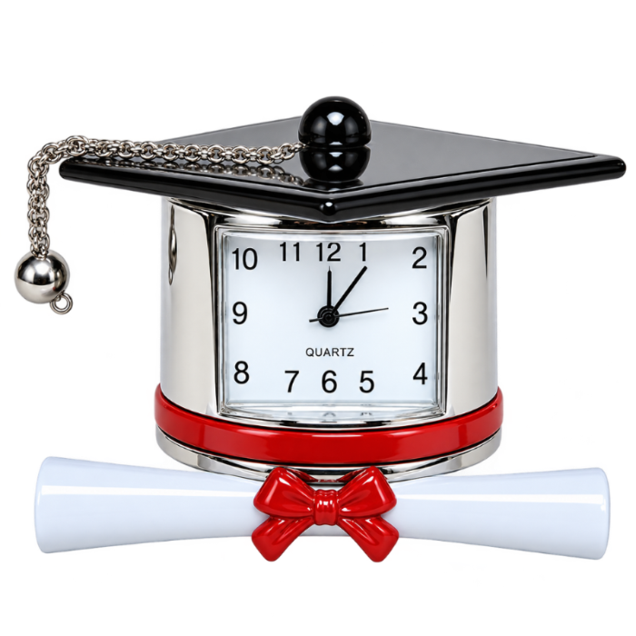 Collectable Clock - Graduation Hat