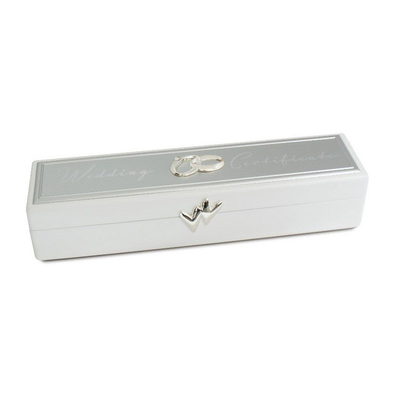 Wooden Wedding Certificate Box
