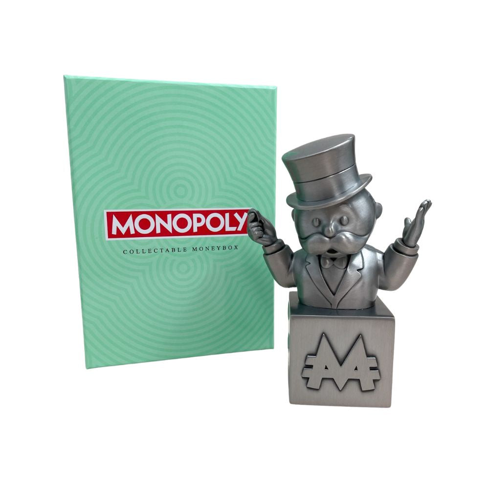 Monopoly Man Pewter Money Box