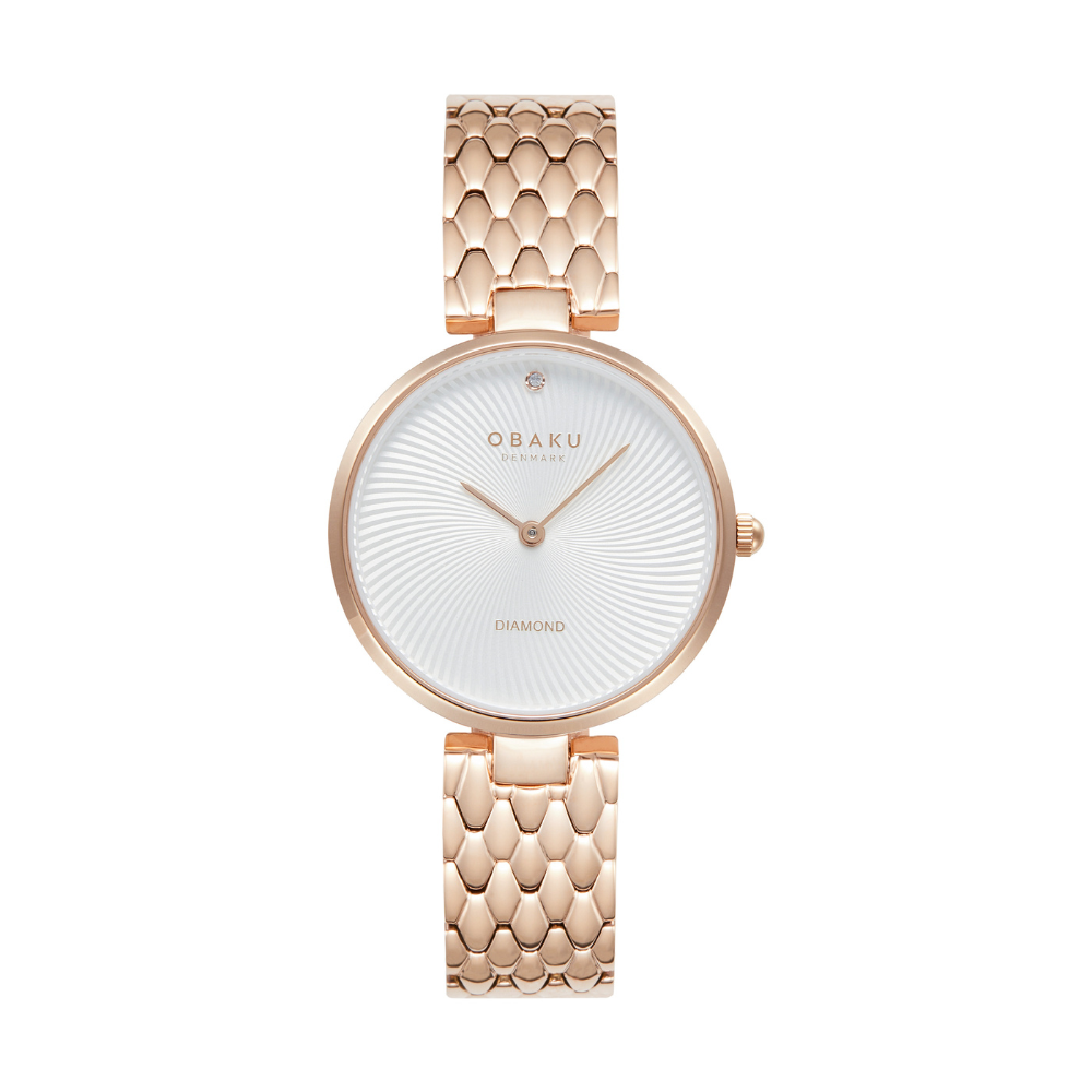 Obaku Ladies Diamant Fuchsia