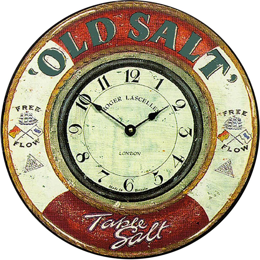 Lascelles Old Salt Wall Clock - 36cm