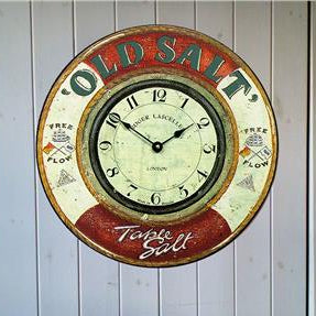 Lascelles Old Salt Wall Clock - 36cm