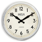 Smiths Sectric Chrome Retro Wall Clock
