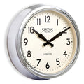 Smiths Sectric Chrome Retro Wall Clock