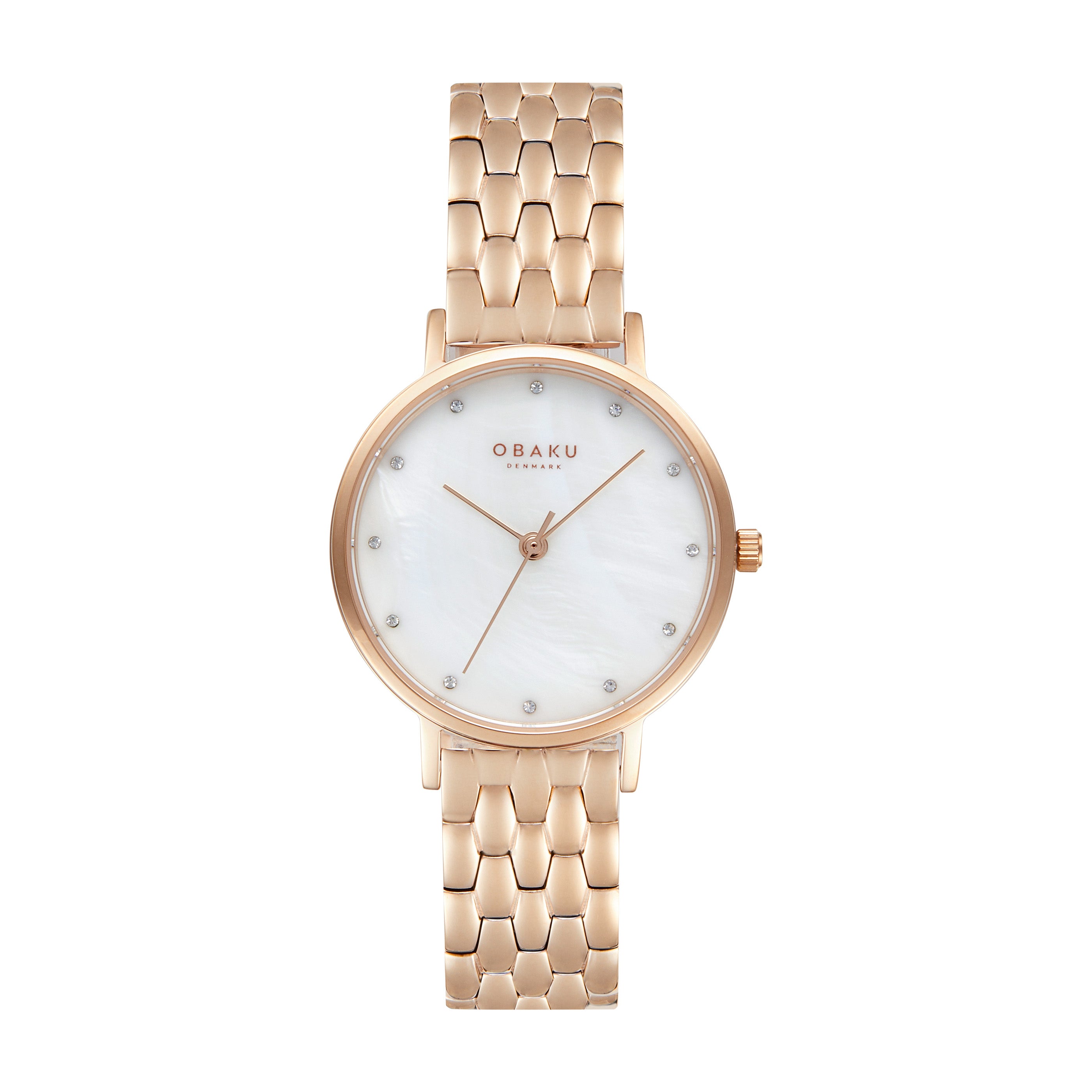 Obaku Brink Lille Perlemor - Fuchsia