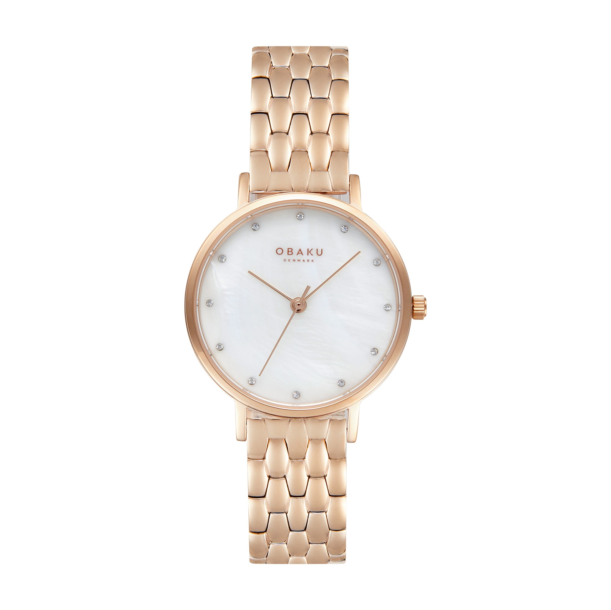 Obaku Brink Lille Perlemor - Fuchsia