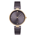 Obaku Ladies Diamant Walnut