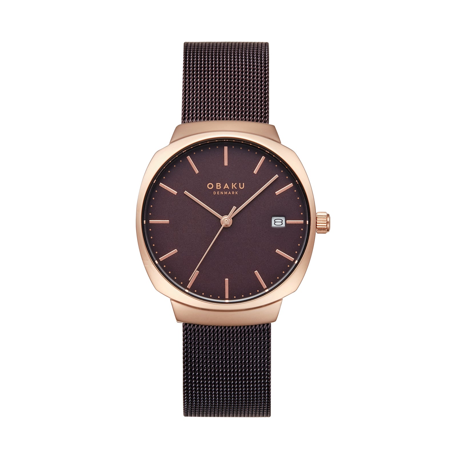 Obaku Ladies Felt Lille Walnut