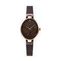 Obaku Ladies Oval Walnut