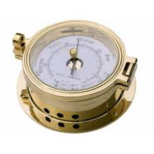 Brass Barometer Porthole