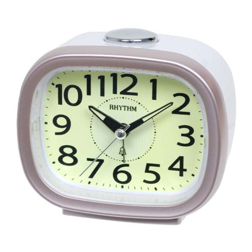 Rhythm Alarm Clock - Bell Alarm - Pink