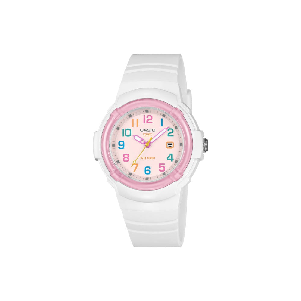 Casio Kids Watch - White & Pink