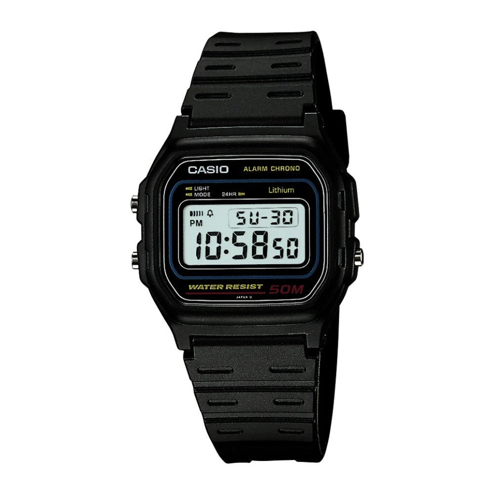 Casio Vintage  Digital - Black Resin