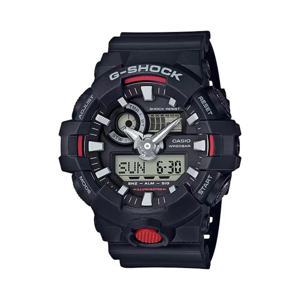 Casio G-Shock Duo Digital - Black & Red