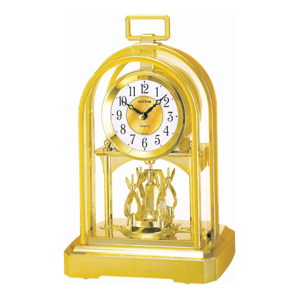 Rhythm Motion Clock - Gold
