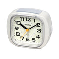 Rhythm Alarm Clock 9.8cm  – White