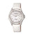 Ladies Mother of Pearl Dial Citizen Watch on White Leather Strap