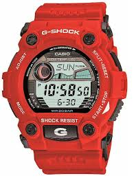 Red G Shock Watch G-7900A