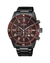Gents Black Citizen Chronograph with Red Bezel and Dial Watch AN8167-53X