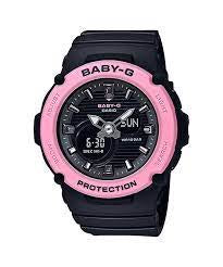 Black and Pink Baby G Watch