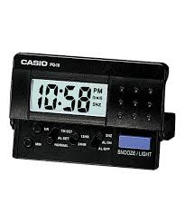 Digital Travel Alarm Clock (Black)