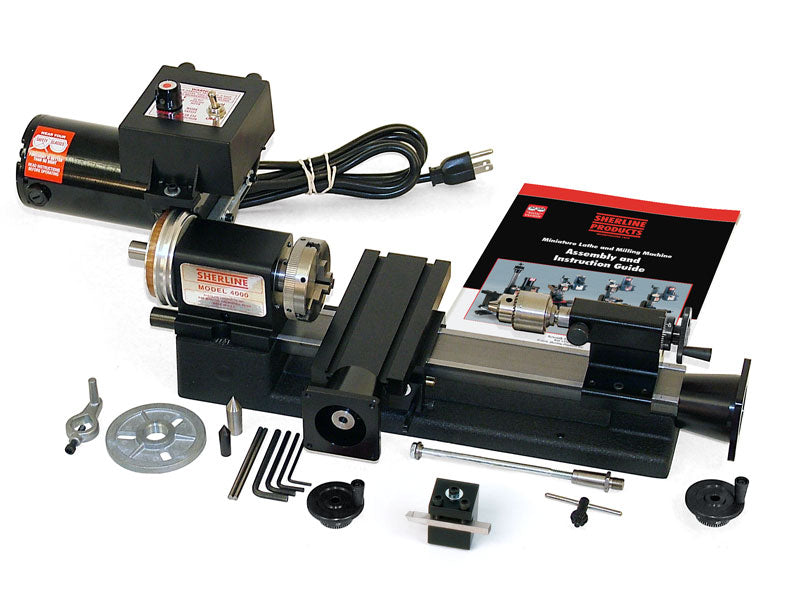 Sherline 8" Table Top Lathe - Package A - Metric - CNC Ready
