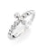 Round Zircon Cross
