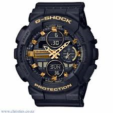 Black & Gold G Shock Woman