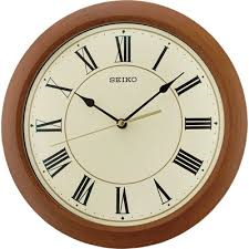 Seiko Roman Numeral Wall Clock